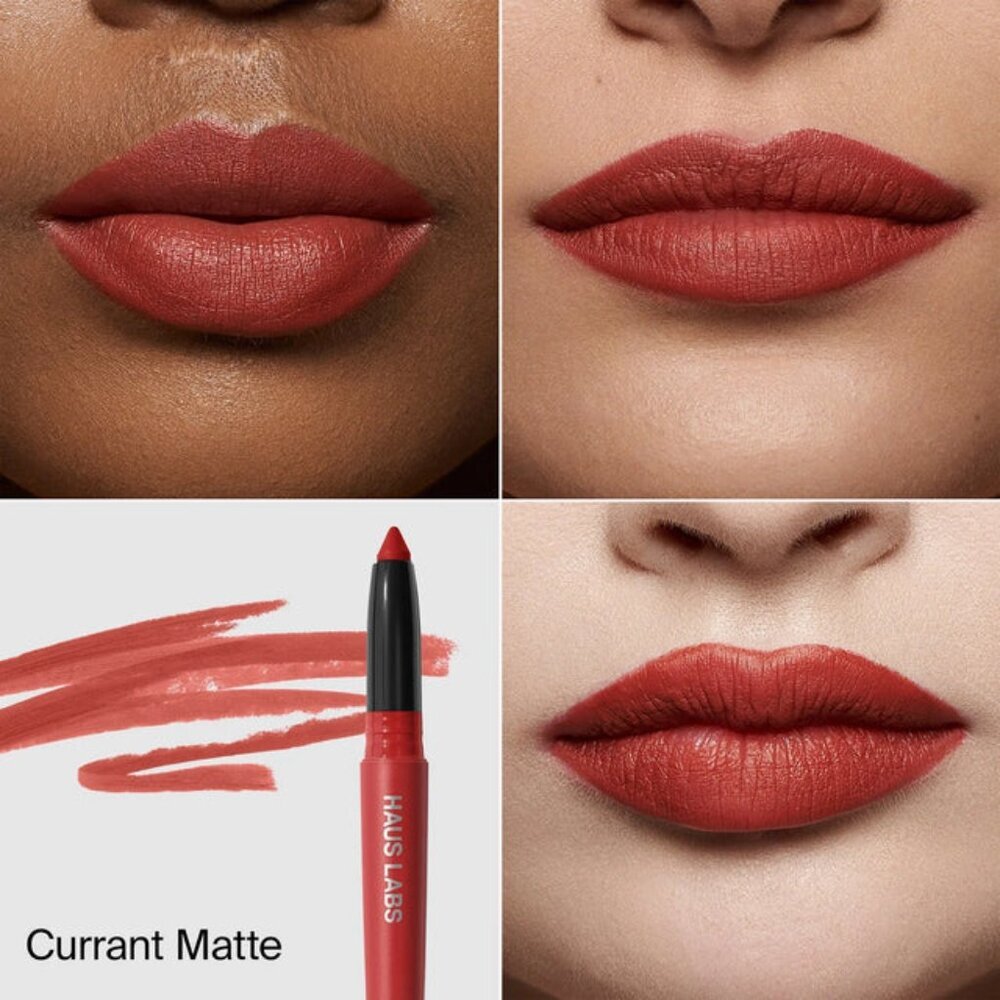 Haus Labs Le Monster Lip Crayon in Currant Matte - NIB - Picture 6 of 6